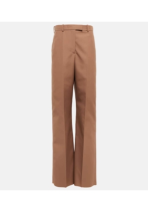 Valentino High-rise wide-leg pants