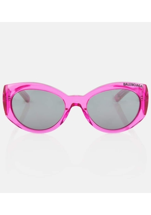 Balenciaga Everyday logo round sunglasses