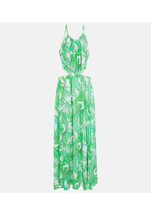Melissa Odabash Arabella printed maxi dress