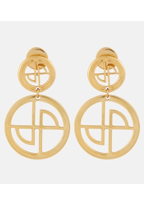 Patou Logo drop earrings