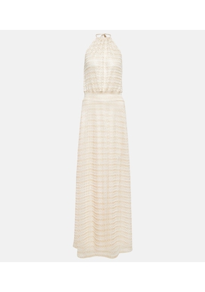 Melissa Odabash Maisie halterneck maxi dress