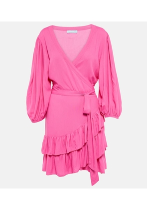 Melissa Odabash Tabitha cotton wrap minidress