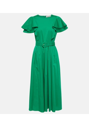 Diane von Furstenberg Ruffled midi dress