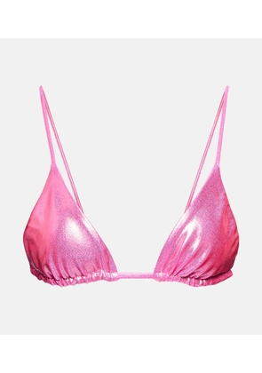 Jade Swim Via triangle bikini top