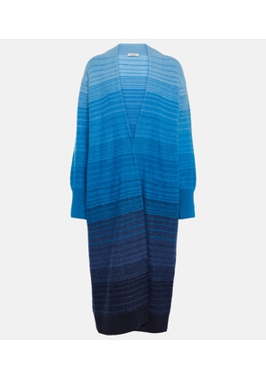 Dorothee Schumacher Blue Degrade ombre cardigan