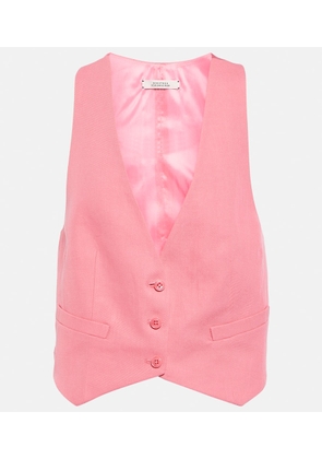 Dorothee Schumacher Colorful Lightness cotton and linen vest