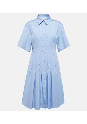 Marni Cotton poplin shirt dress