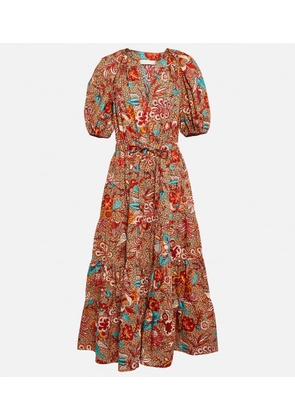 Ulla Johnson Olina printed cotton midi dress
