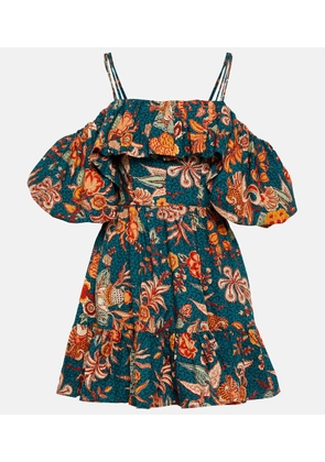 Ulla Johnson Lila floral cotton poplin minidress