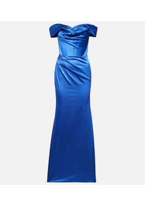 Vivienne Westwood Draped satin gown