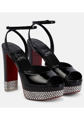 Christian Louboutin Cassandrina Alta 130 embellished sandals