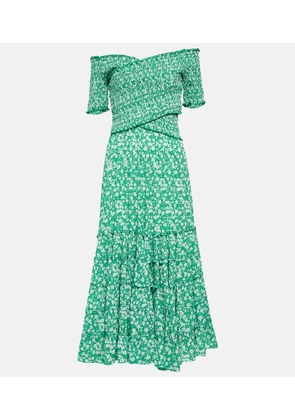 Poupette St Barth Soledad floral midi dress
