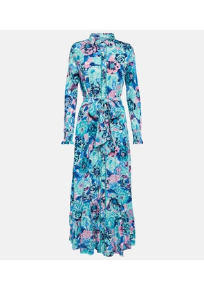 Poupette St Barth Kimi printed maxi dress