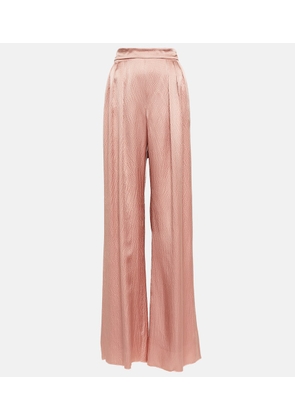 Max Mara Bridal Uncino pleated wide-leg pants