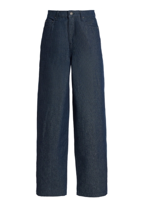 ROTATE Rigid Wide-Leg Jeans - Moda Operandi