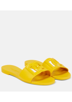 Dolce&Gabbana DG rubber slides