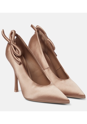 Valentino Garavani Nite-Out cutout satin pumps