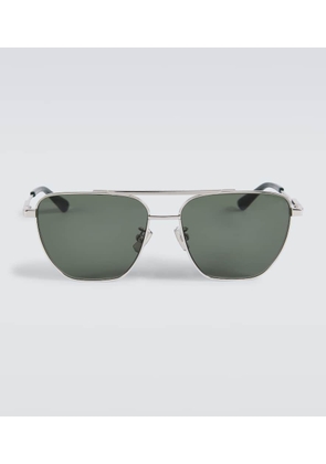 Bottega Veneta Metal-frame sunglasses