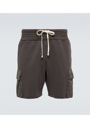 Les Tien Cotton jersey cargo shorts
