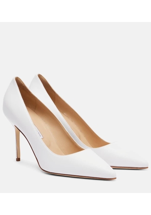 Manolo Blahnik BB 90 leather pumps