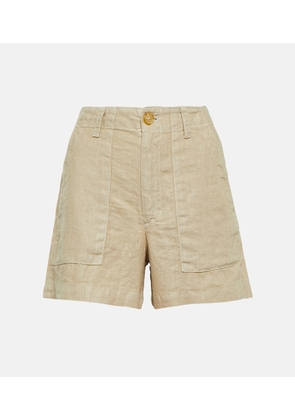 Velvet Fallon linen shorts