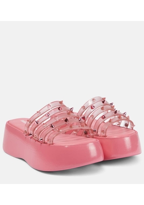 Jean Paul Gaultier x Melissa Becky Punk platform slides