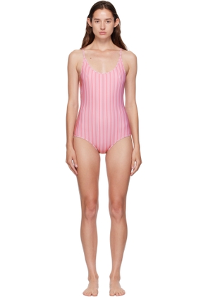 Bellini Bikini Pink & White Saona Swimsuit