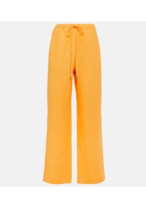 Nanushka Straight-leg linen pants