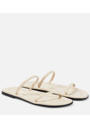 Toteme The City leather slides