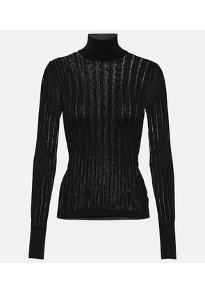 Alaia Crinoline turtleneck sweater
