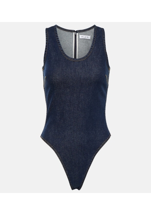 Alaia Cotton-blend bodysuit