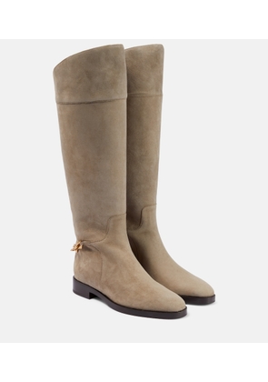 Jimmy Choo Nell suede knee-high boots