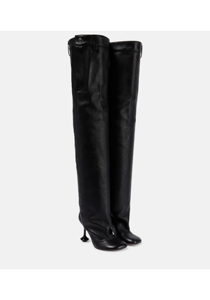 Loewe Toy leather over-the-knee boots