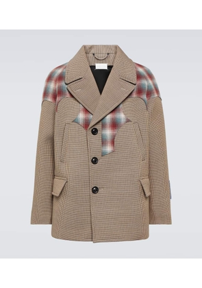 Maison Margiela x Pendleton oversized peacoat
