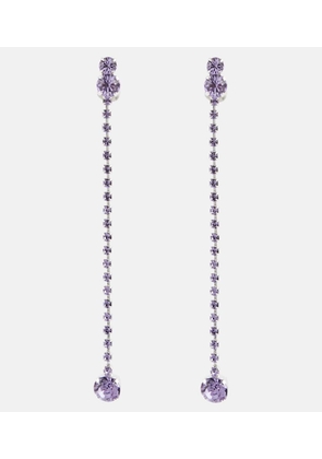 Magda Butrym Crystal-embellished drop earrings