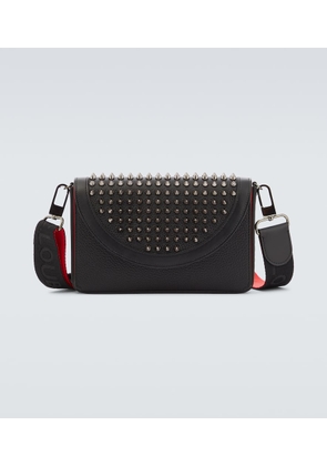 Christian Louboutin Explorafunk leather wallet on chain