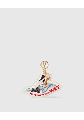 Stella McCartney - Jeff Koons Slippery When Wet Keyring, Woman, Ivory