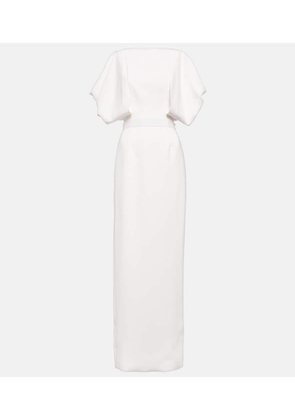 Roksanda Bridal Clementine crepe maxi dress