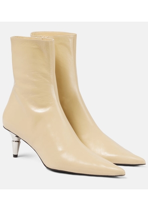 Proenza Schouler Spike leather ankle boots