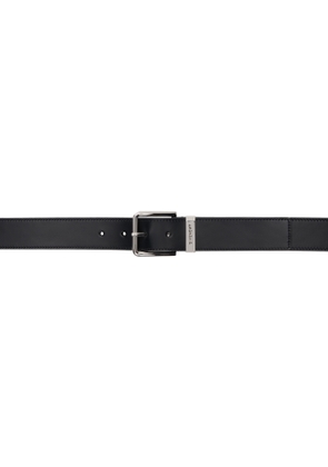 Givenchy Black Leather Gentleman Belt
