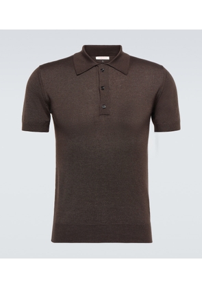 Valentino Cashmere and silk polo shirt