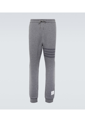 Thom Browne 4-Bar wool-blend sweatpants