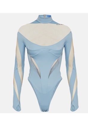 Mugler Paneled bodysuit