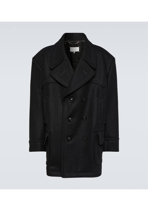 Maison Margiela Wool-blend peacoat