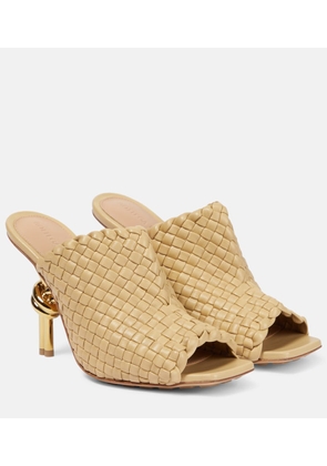 Bottega Veneta Knot leather mules