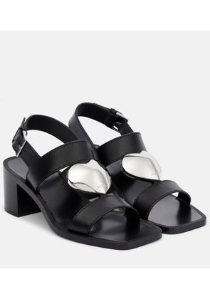 Alaia Le Cour leather sandals