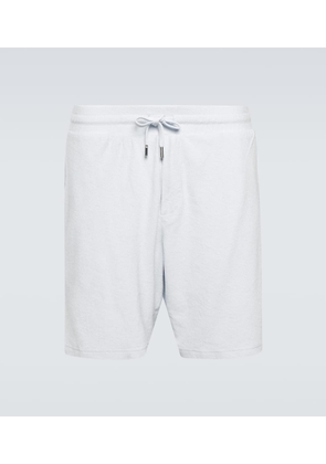 Frescobol Carioca Augusto cotton-blend terry shorts