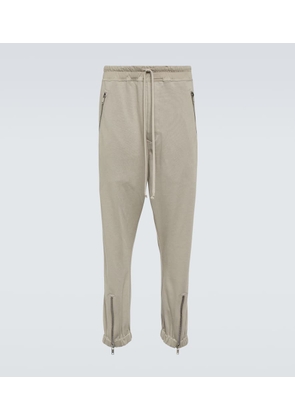 Rick Owens Cotton jersey sweatpants