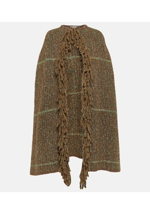 Stella McCartney Fringed poncho