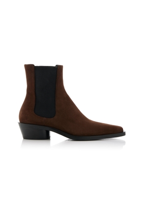 Proenza Schouler Bronco Suede Chelsea Boots - Moda Operandi